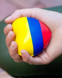 AN0060 Antiestrés Corazón Tricolor