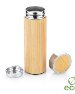 BE0367 Termo Bambú 500ml / 17 Oz