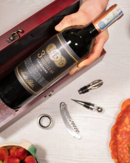 HO0075 Caja de Vino Para Una Botella