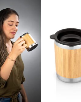 BE0371 Mug Bambú 300 ml / 10 Oz