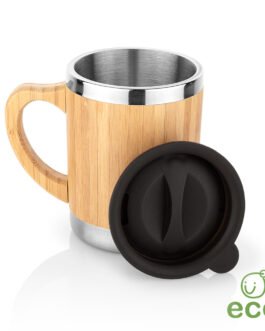 BE0371 Mug Bambú 300 ml / 10 Oz